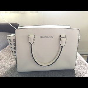 Medium Tote White Michael Kors Crossbody